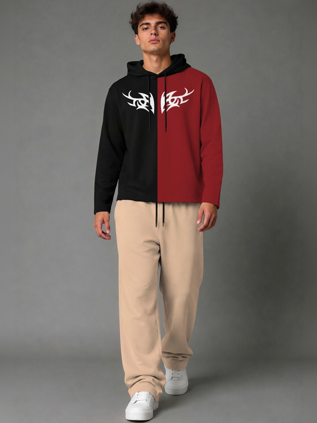 BLIVE Colourblocked Hooded Tracksuits