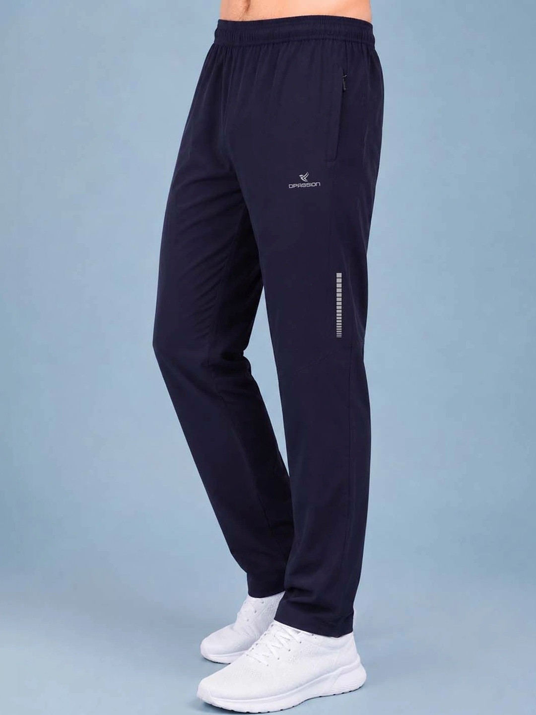 Dpassion Men Quick Dry Gym Training Track Pants Stretchable Workout Activewear