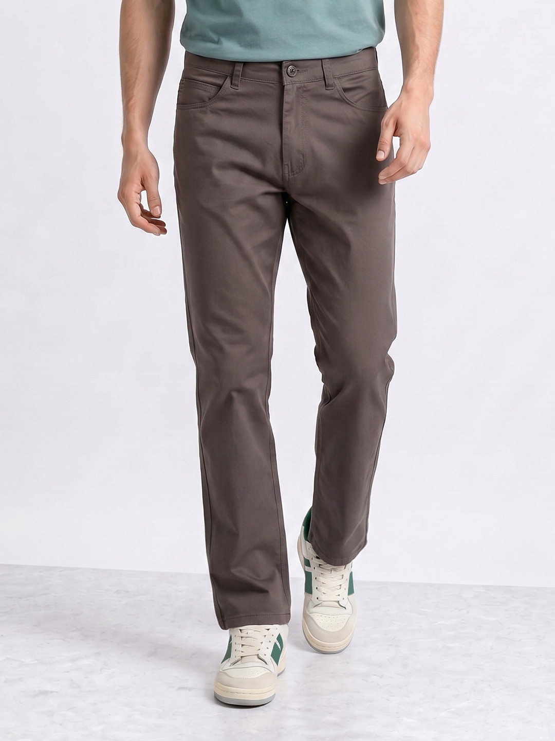 Aeropostale Men Regular Fit Soft Touch Stretchable Trouser
