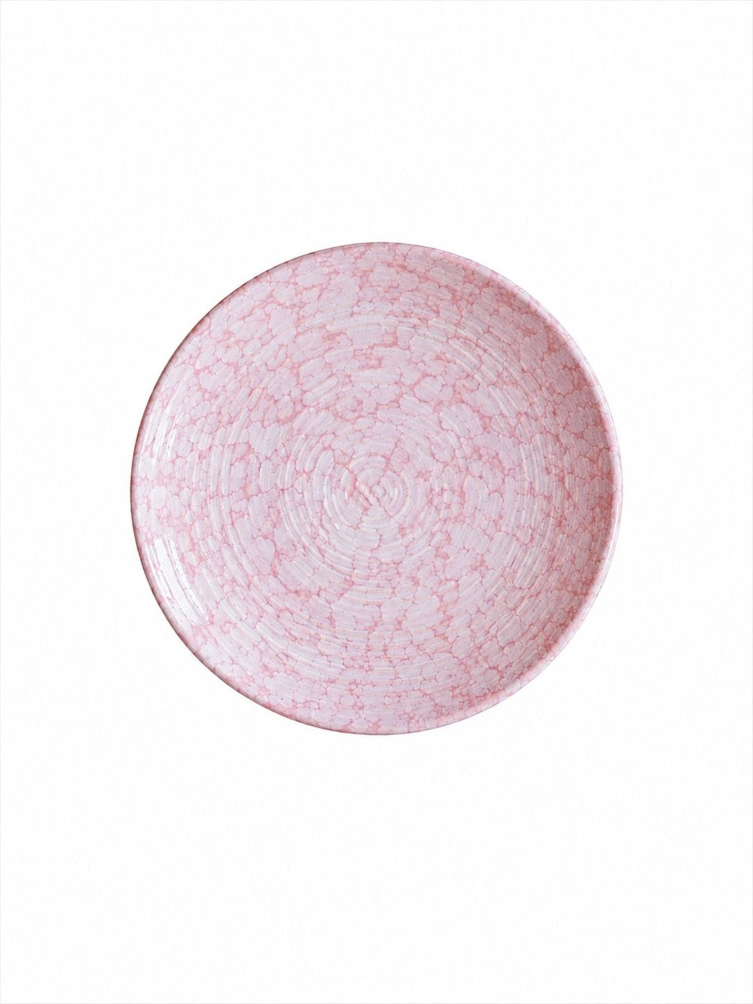 Claymistry Pink Microwave Safe Ceramic Glossy Plate