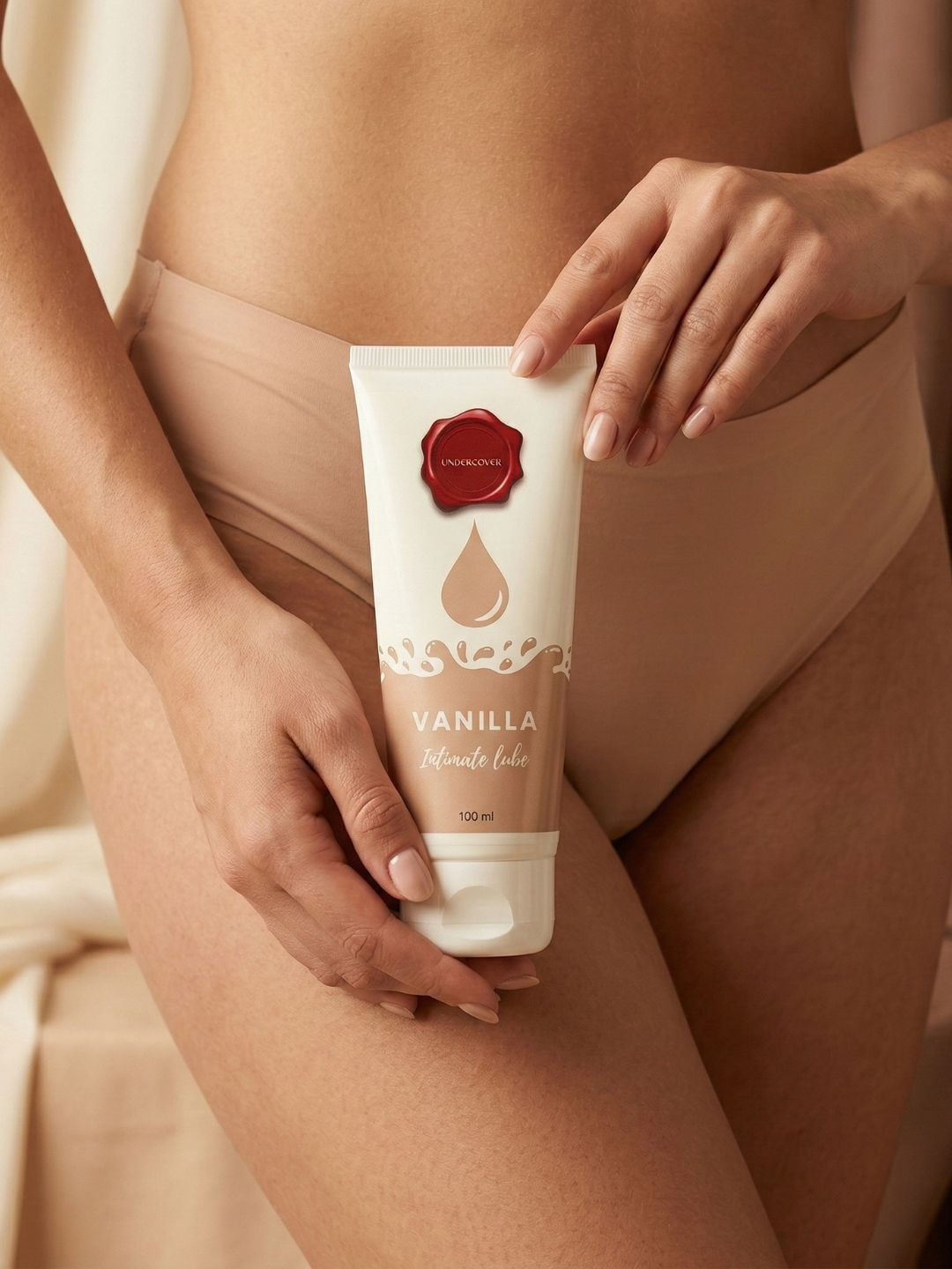 Undercover Unisex Water Based Vanilla Lube - 100 ml