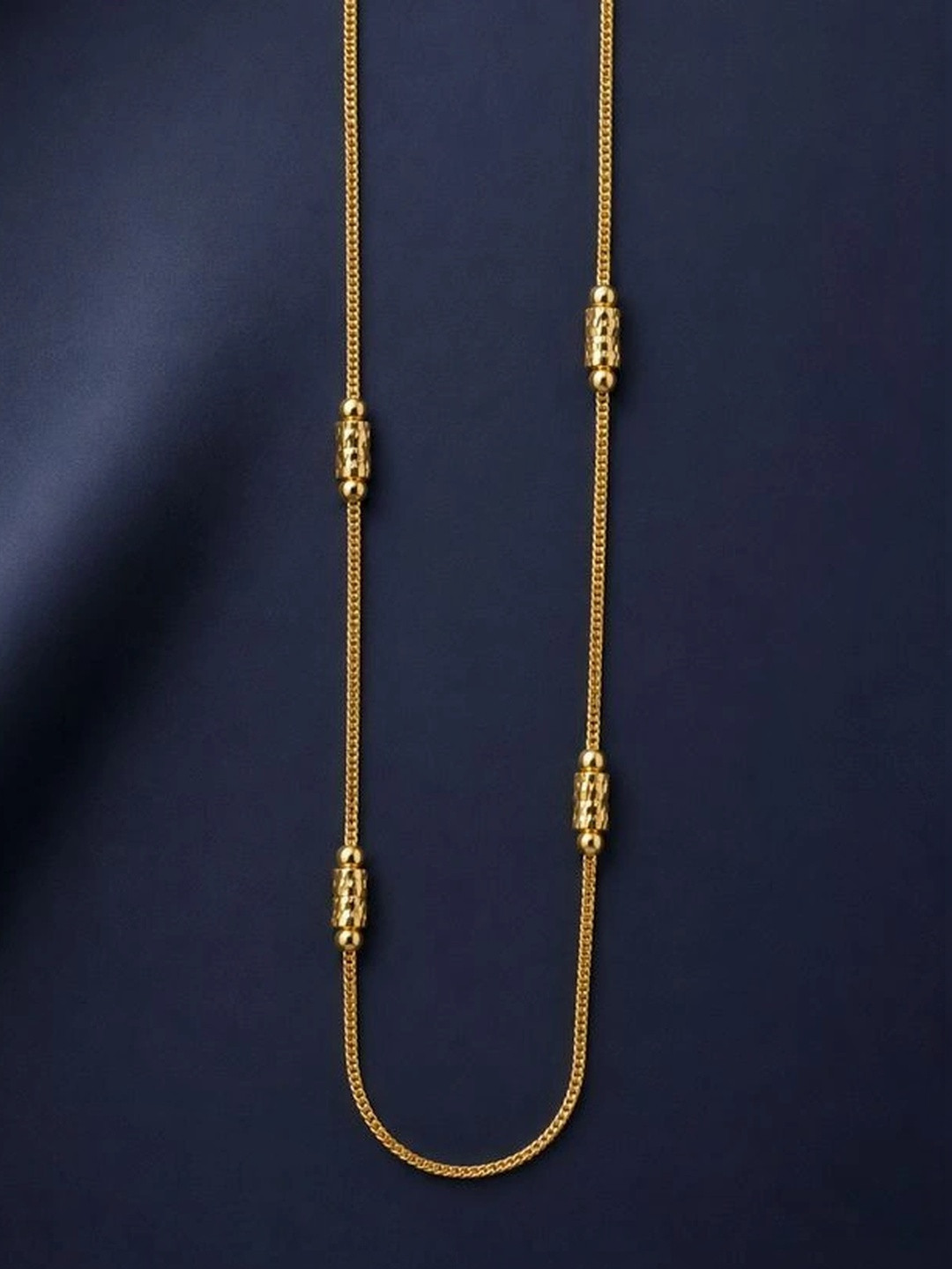 Zeraki Jewels Brass Gold-Plated Chain