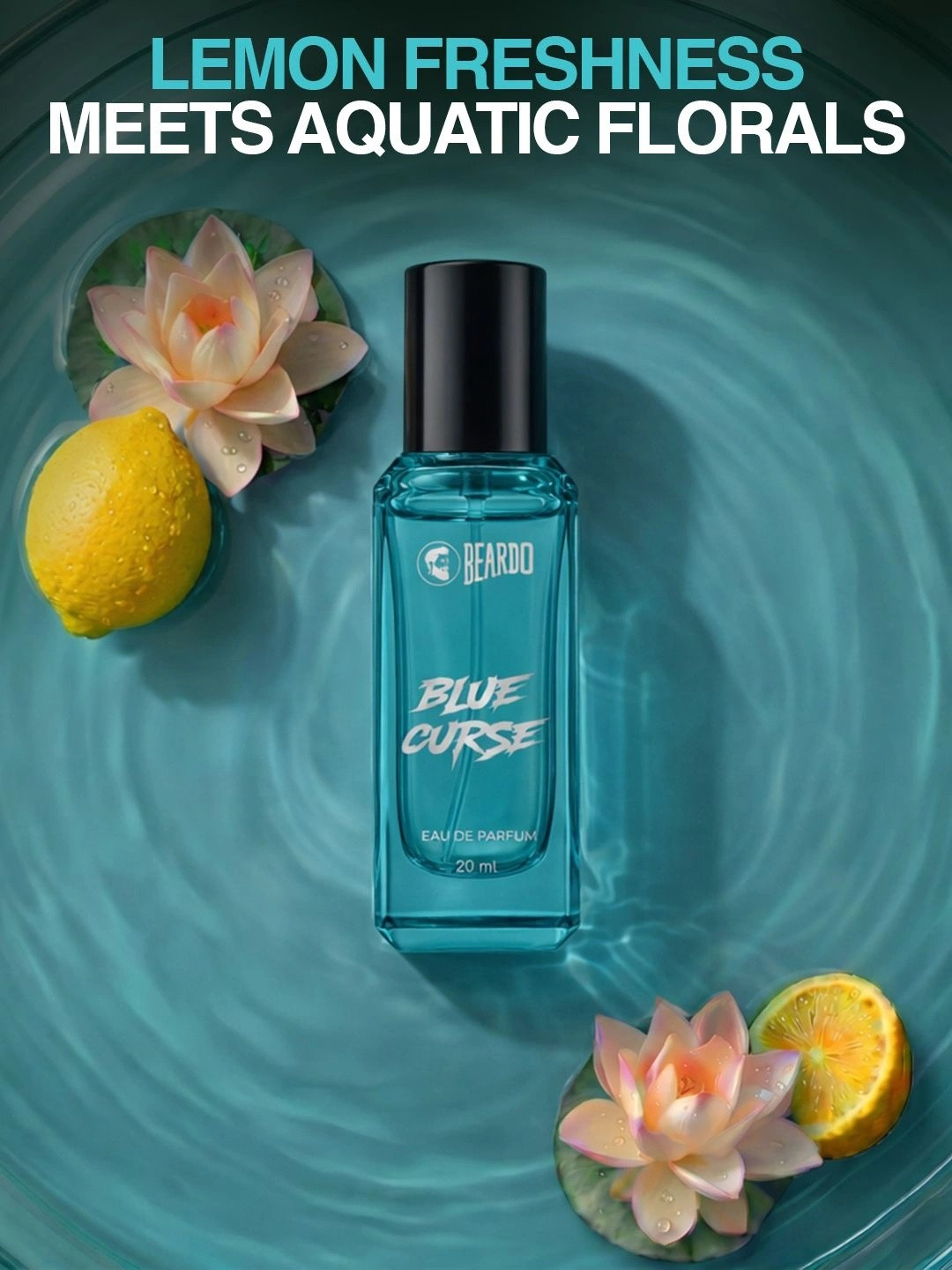 BEARDO Men Blue Curse Long-Lasting Eau De Parfum - 20 ml