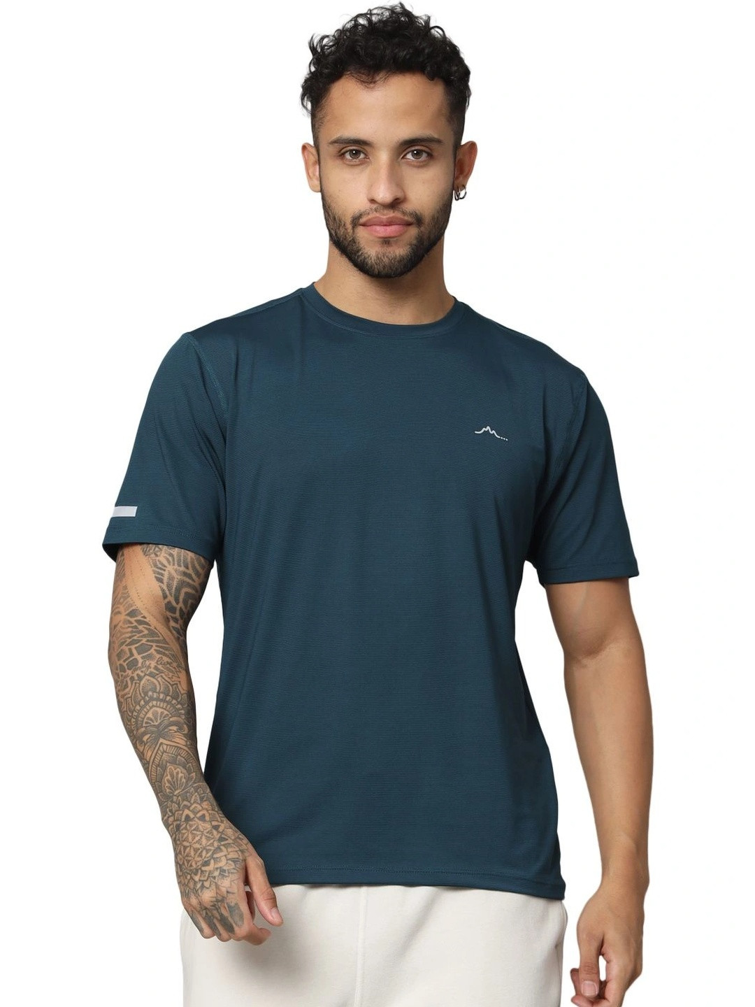 Reccy Men's Ultralight Breathable Quick Dry Active Performance Athletic T-shirt