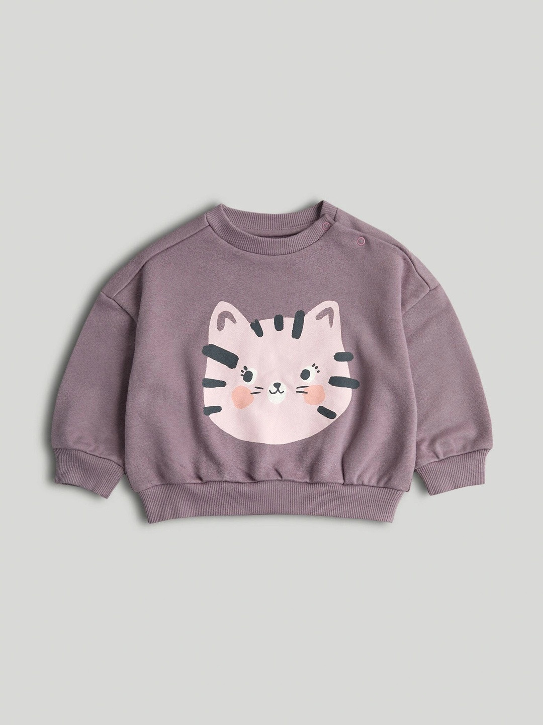 mothercare Girls Full Sleeves Pullover Sweatshirt