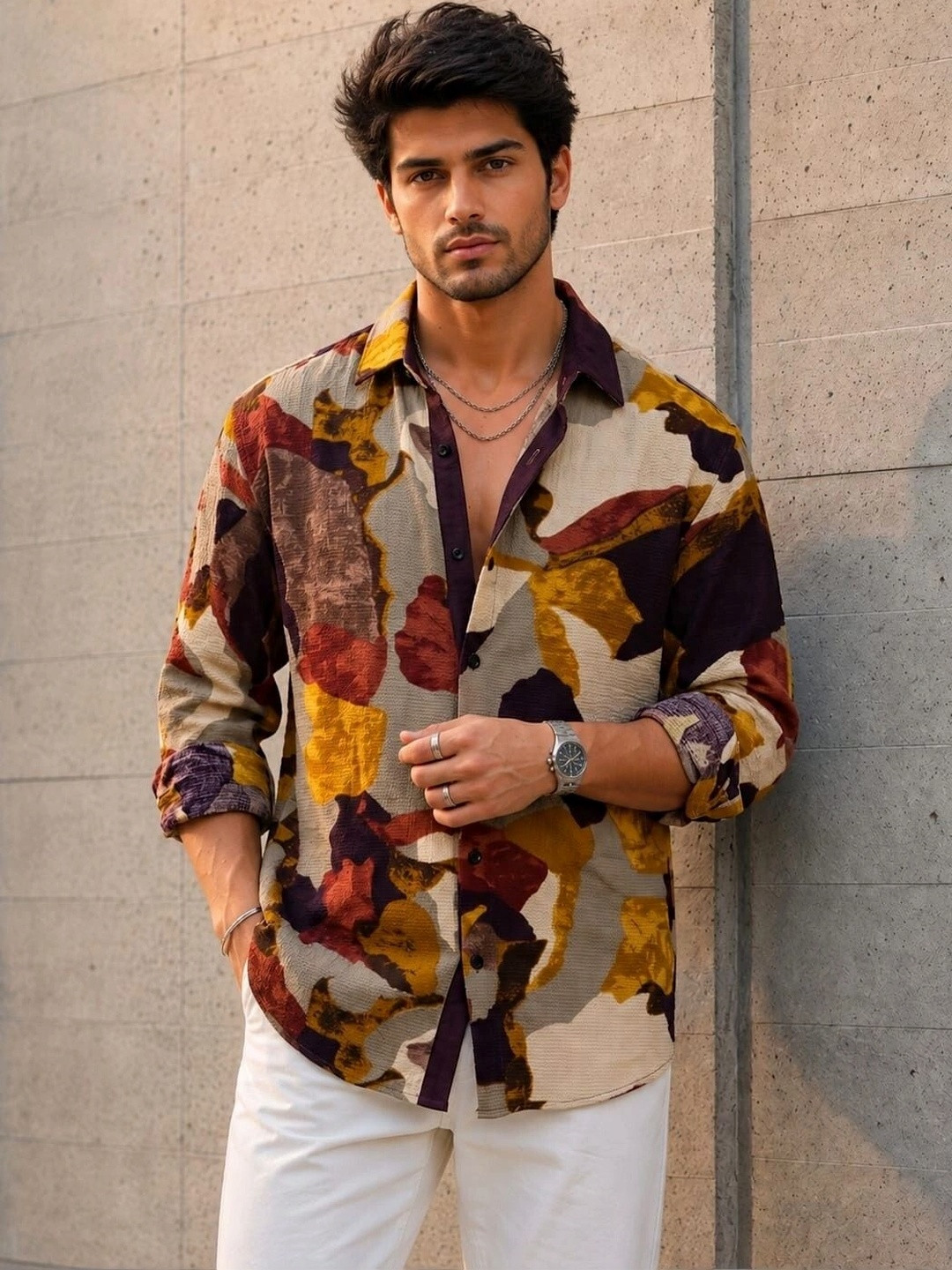 TokyoTrends Men Printed Casual Shirt