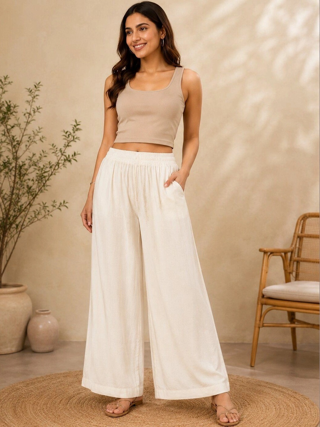 PARNAVI Women Palazzos