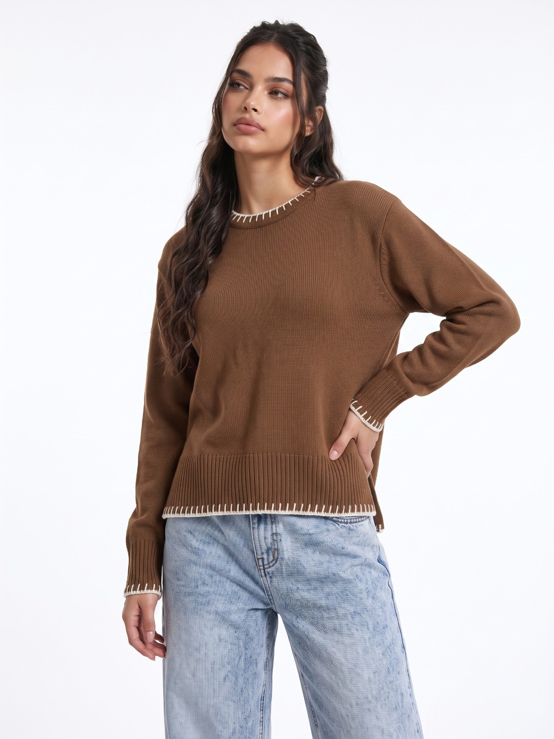 glitchez Women Relaxed Fit Pullover