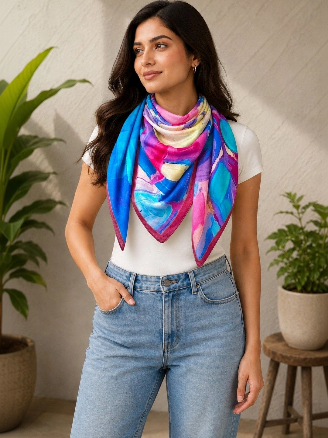 Desibutik Women Printed Scarf