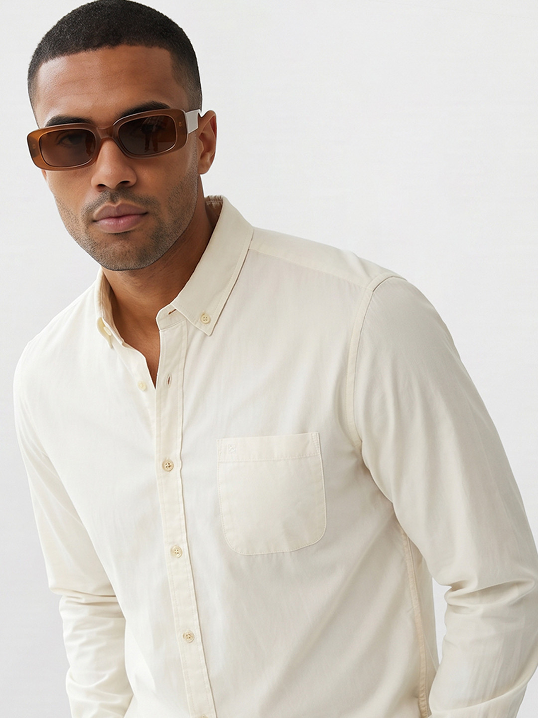 Roadster Life Co. Easy Drape Cotton Shirt