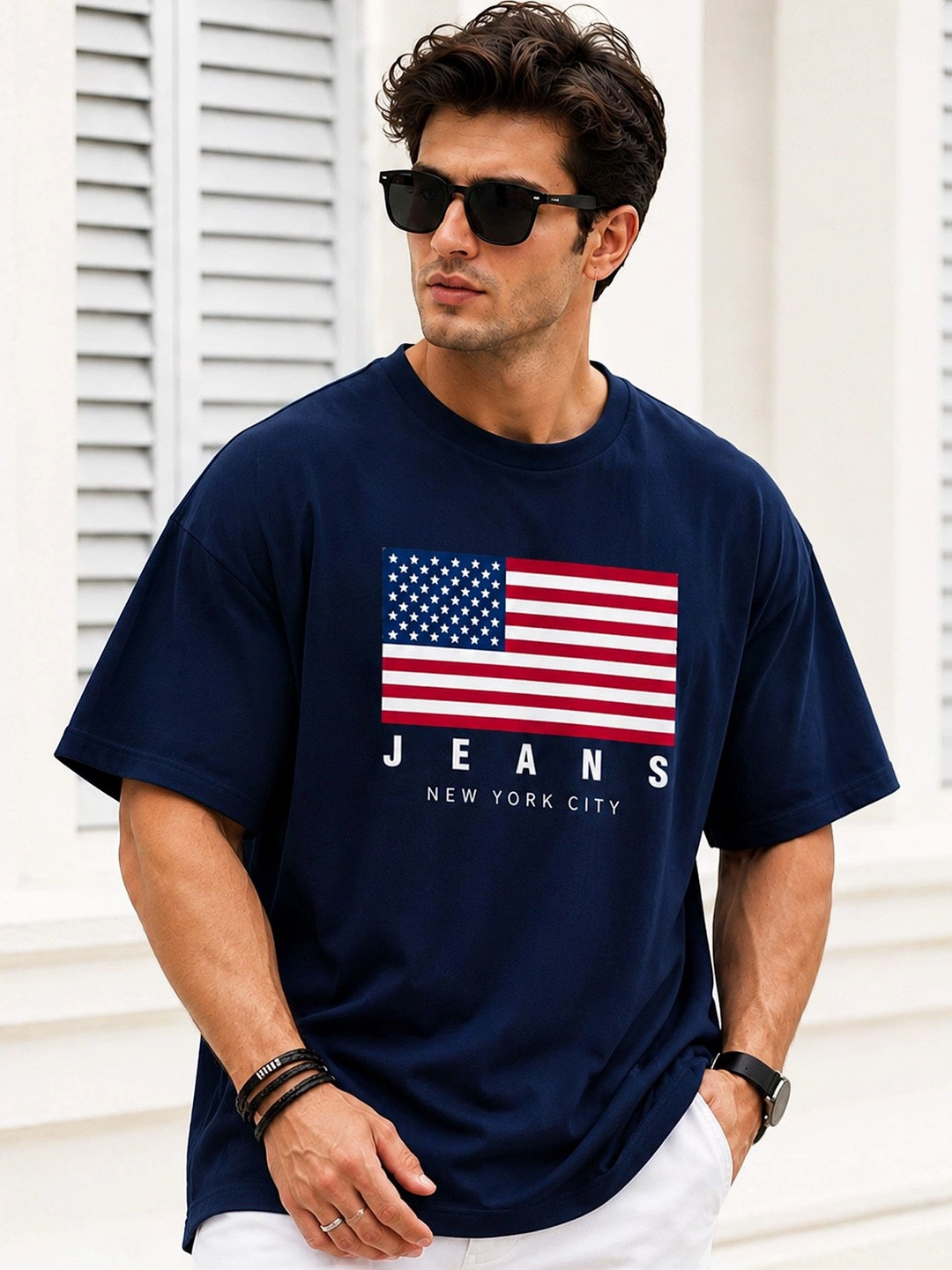 AUSK Men Printed T-shirt