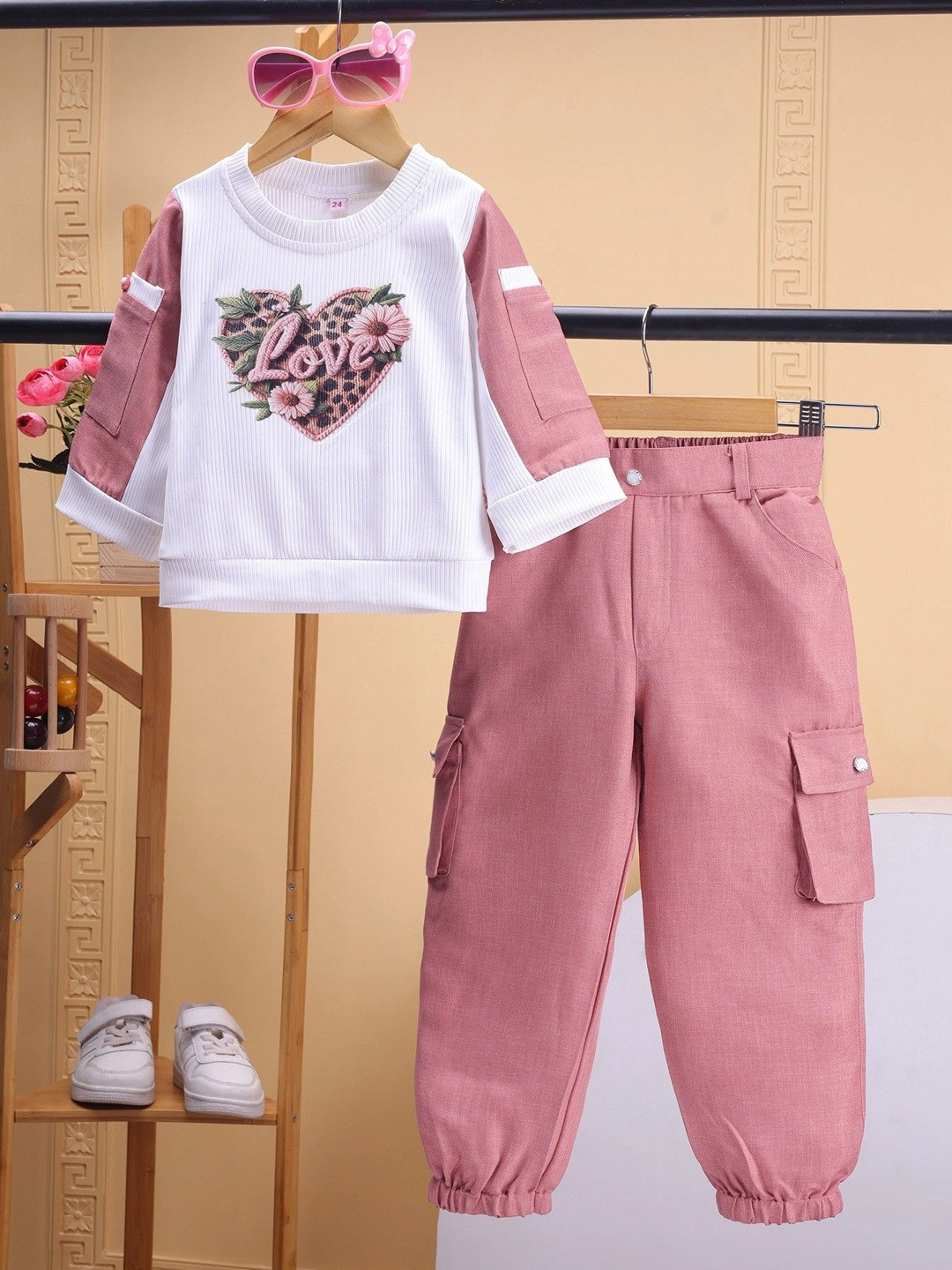 Toonyport Girls Printed Trousers