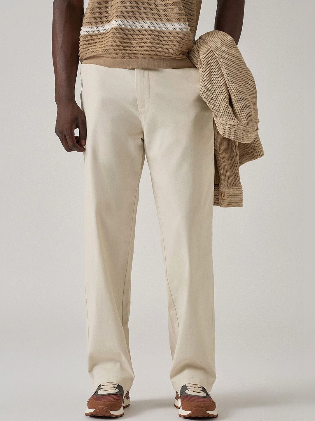 Banana Club Men Easy Wash Chinos Trousers