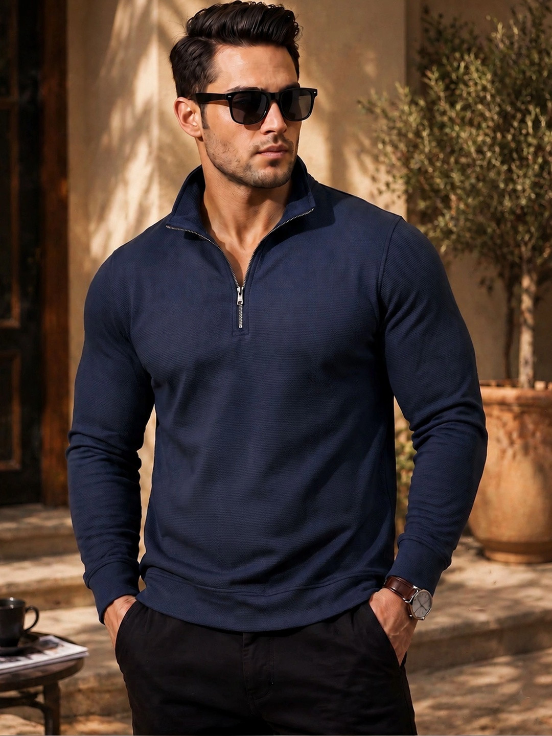 LECOWAR Men T-shirt