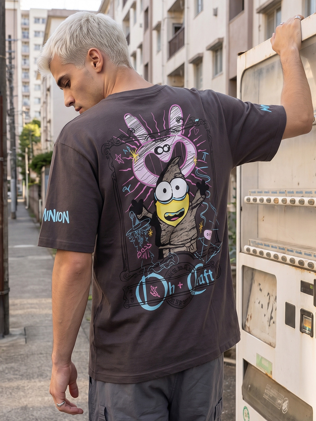 Minions by Kook N Keech Men Printed T-shirt