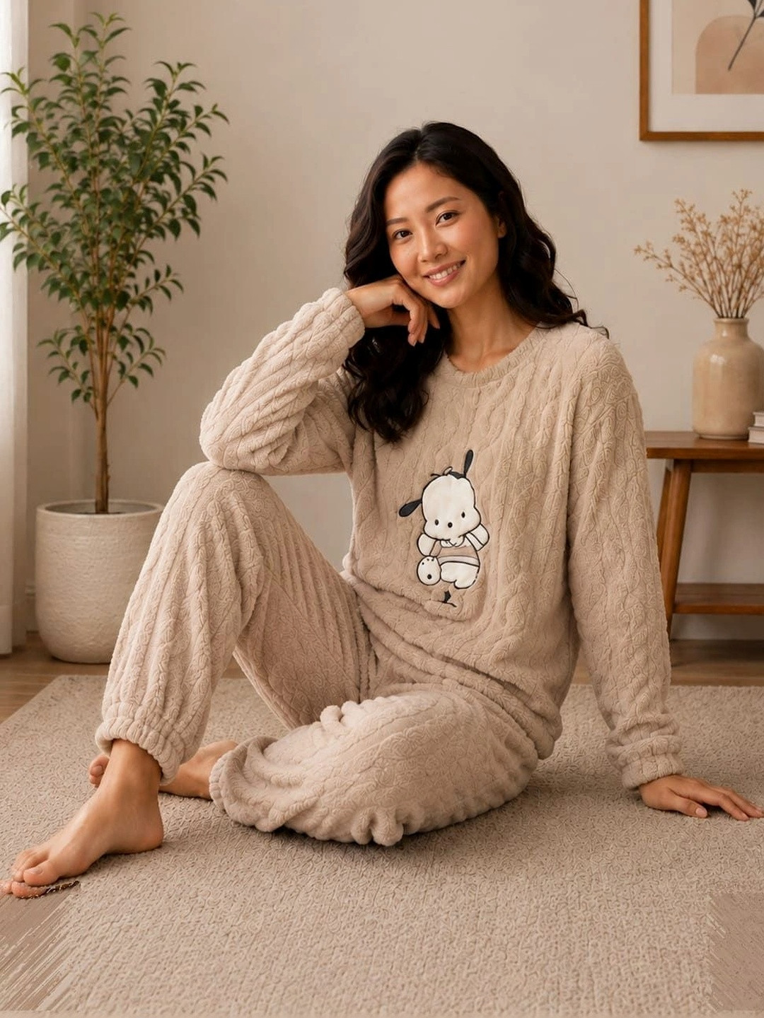 AAASH Women Printed Night suit