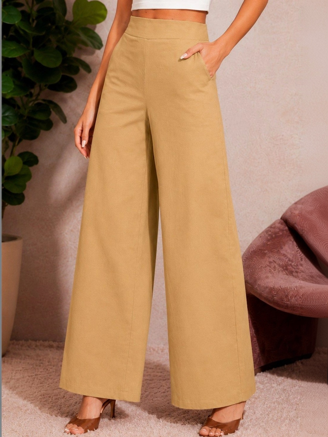 Anouk Women Relaxed Loose Fit Trousers