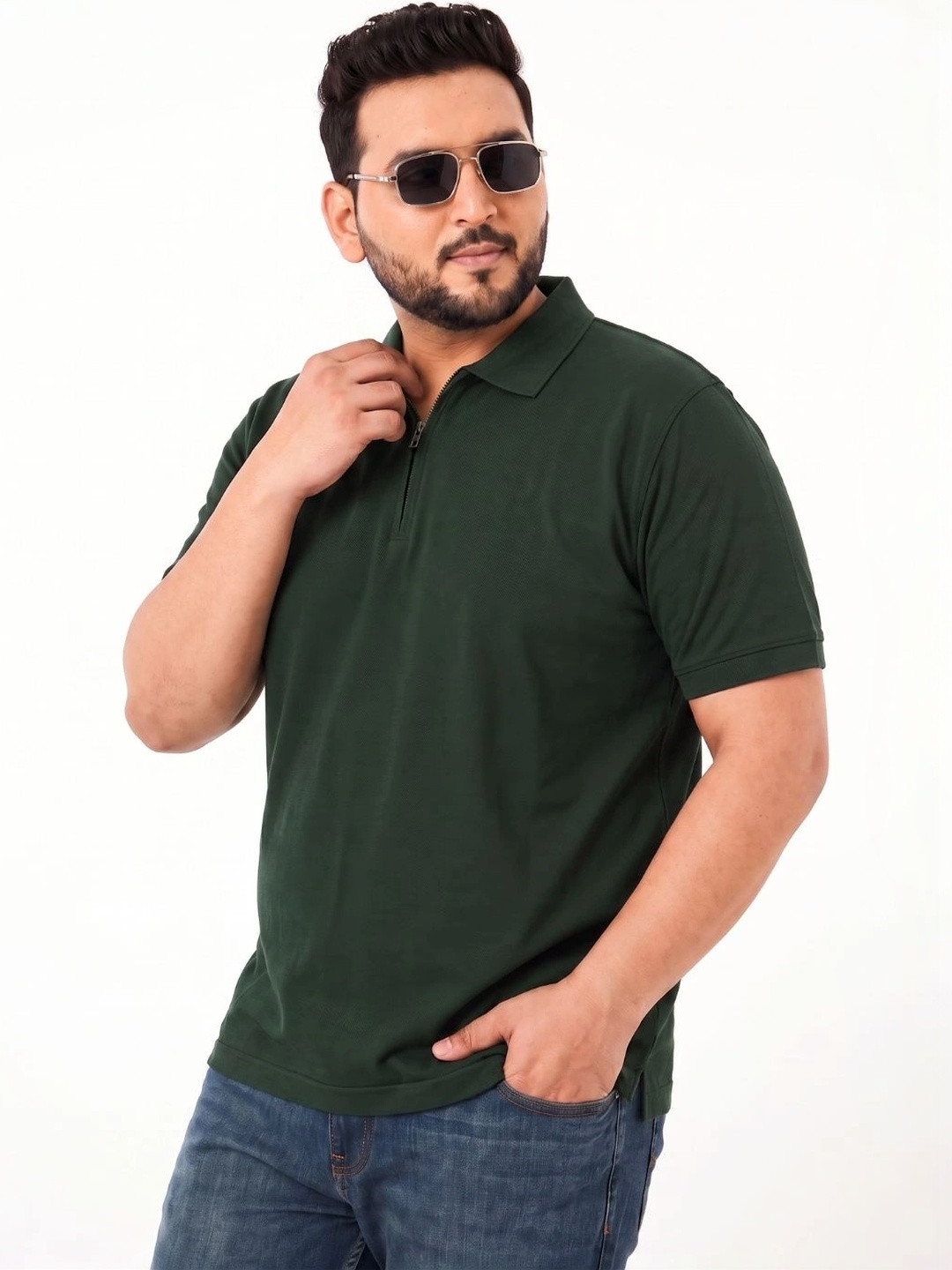 Toodle Plus Men Polo Collar T-shirt