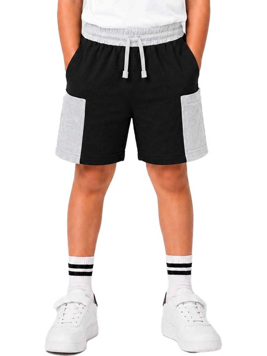Hotfits Boys Colourblocked Technology Shorts