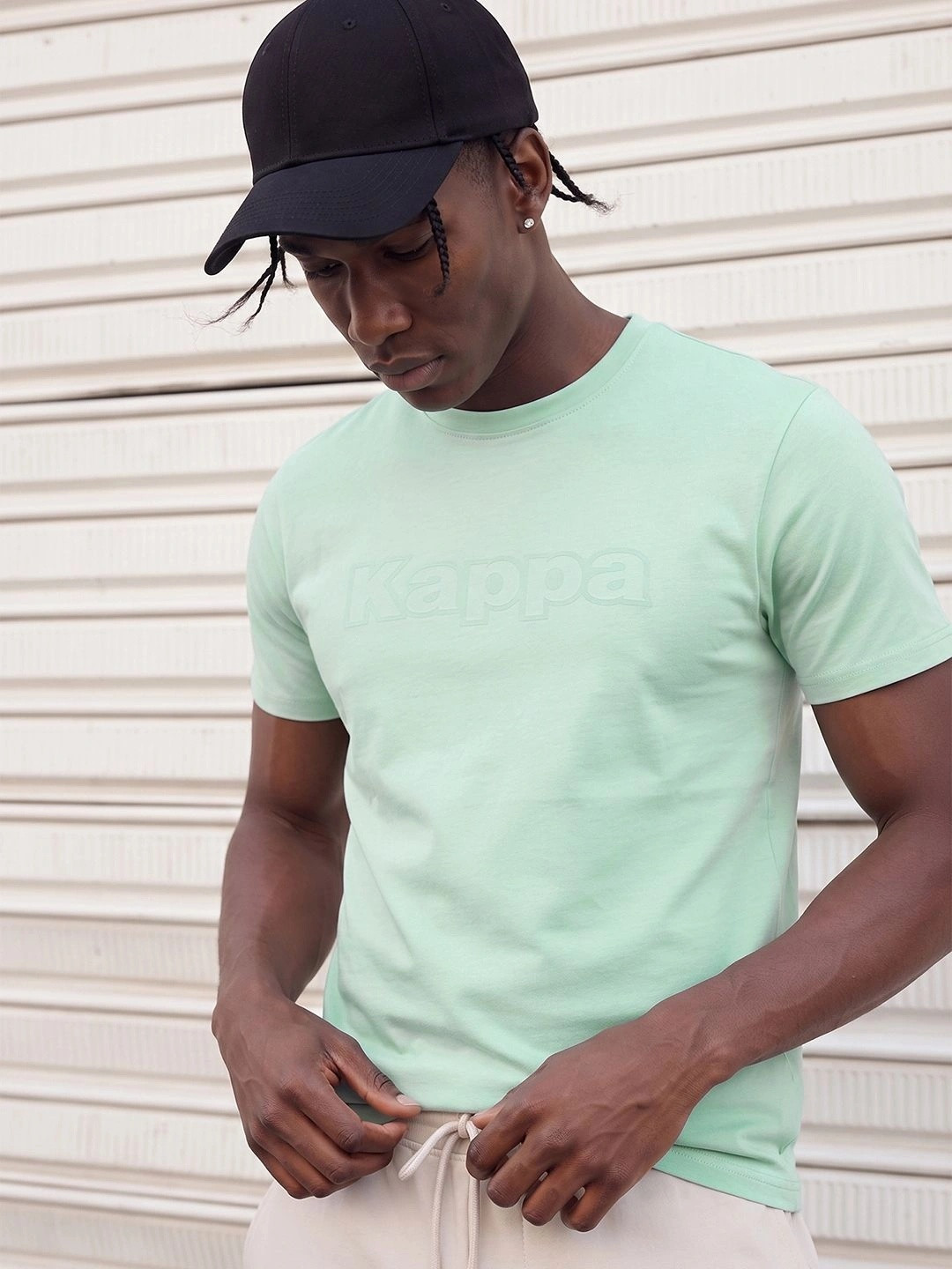 Kappa Men Brand Logo Printed T-shirt