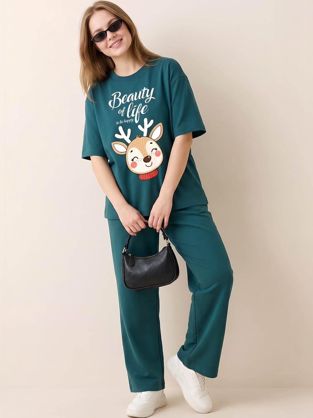 Shonisha Women Printed Night suit
