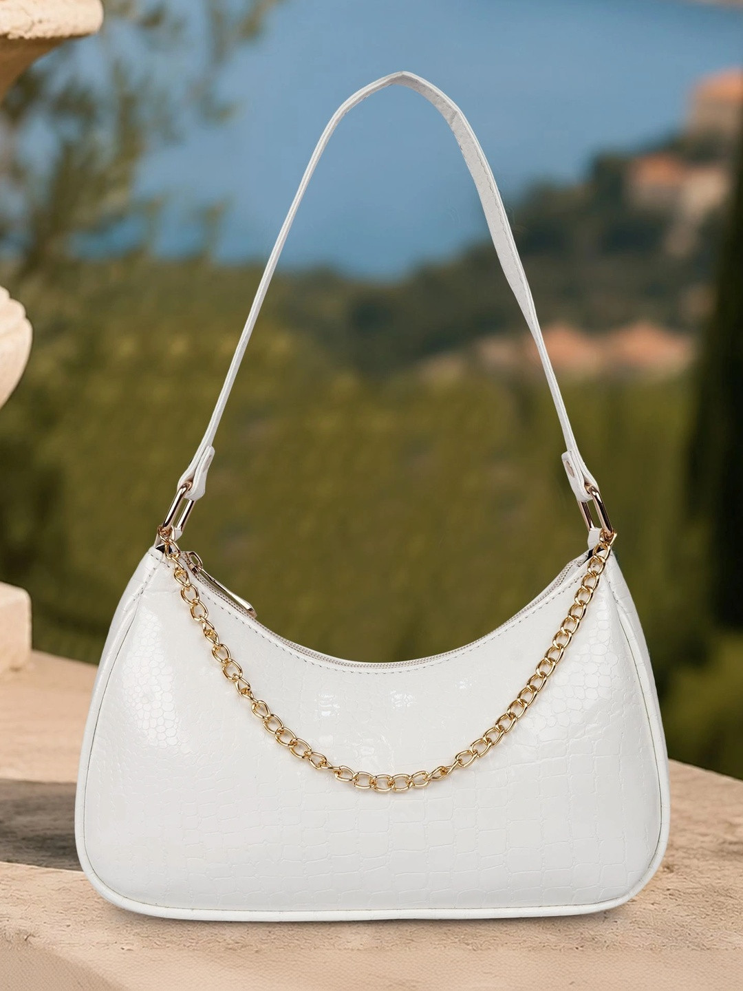 HERE&NOW Textured Shoulder Bag