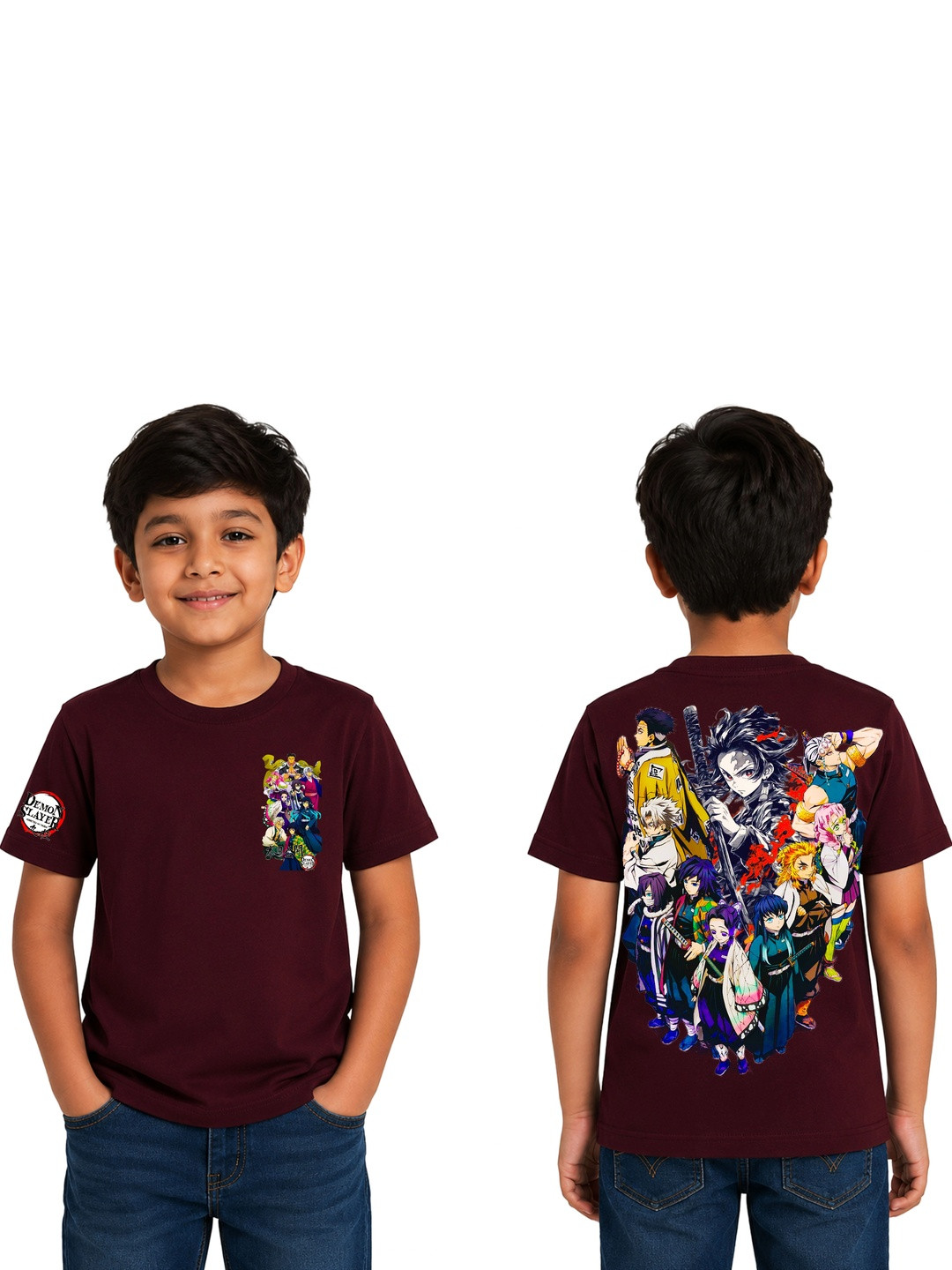 PUSHANKA Boys Printed T-shirt