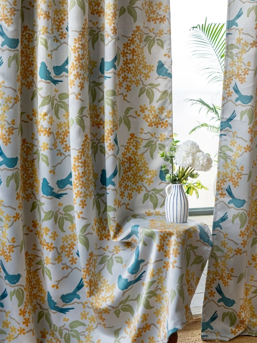 Tranquebar Home Single Panel- Veya 80% Blackout Curtain Window Curtain - 5 Feet