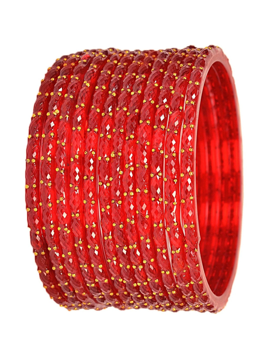 Swara Creations Stone Studded & Beaded Bangle
