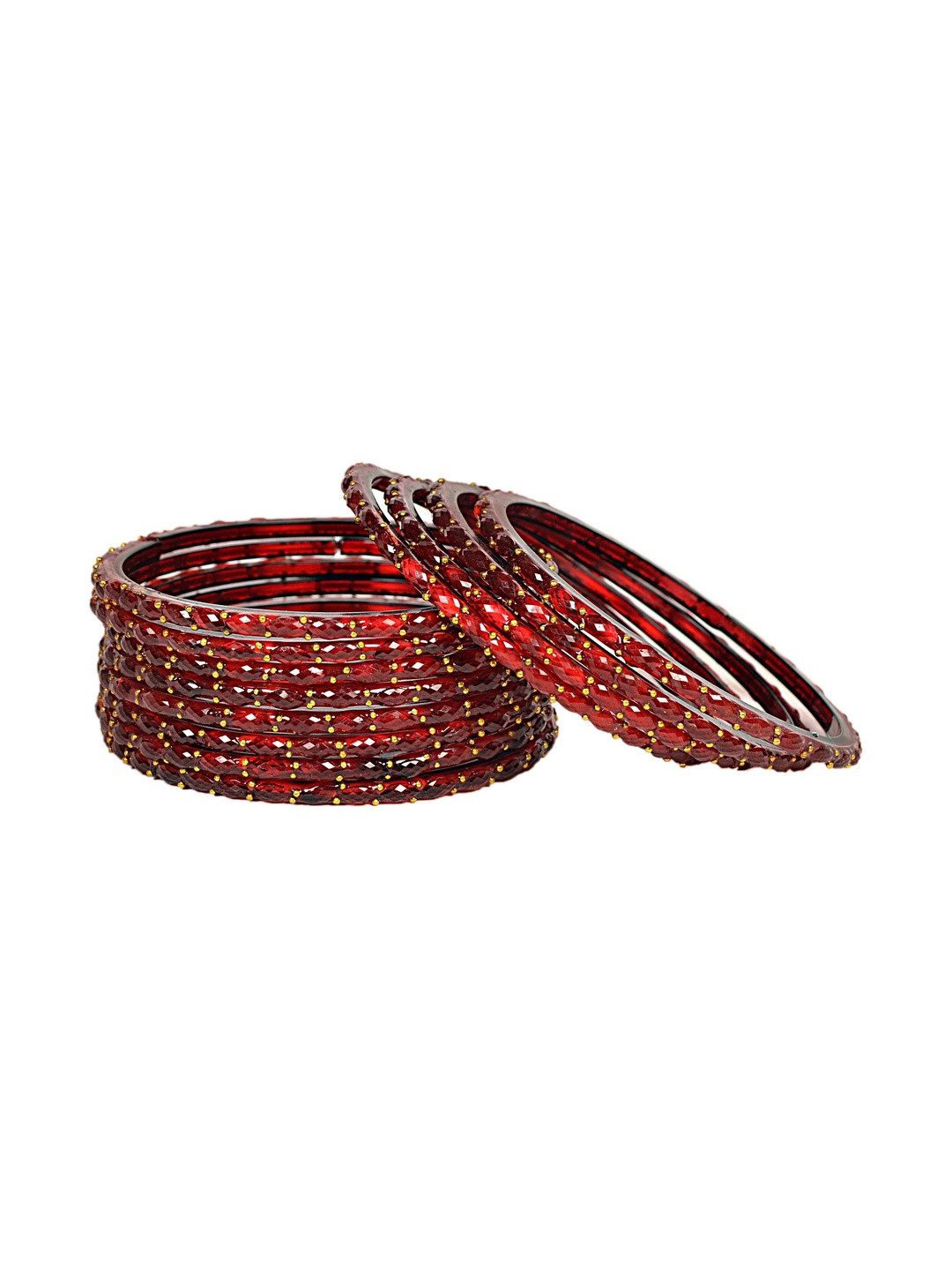 Swara Creations Stone Studded & Beaded Bangle