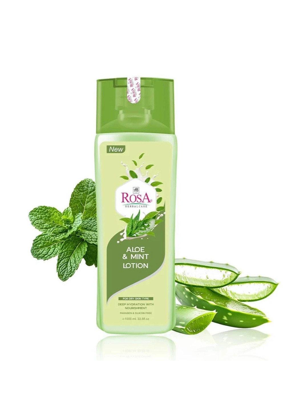 ROSA Aloe & Mint Body Lotion - 1000 ml