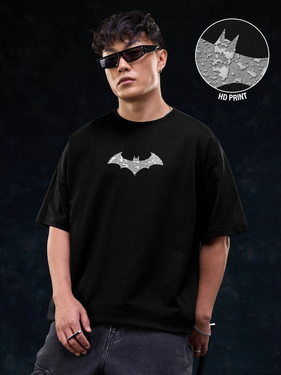The Souled Store Men Batman Printed T-shirt