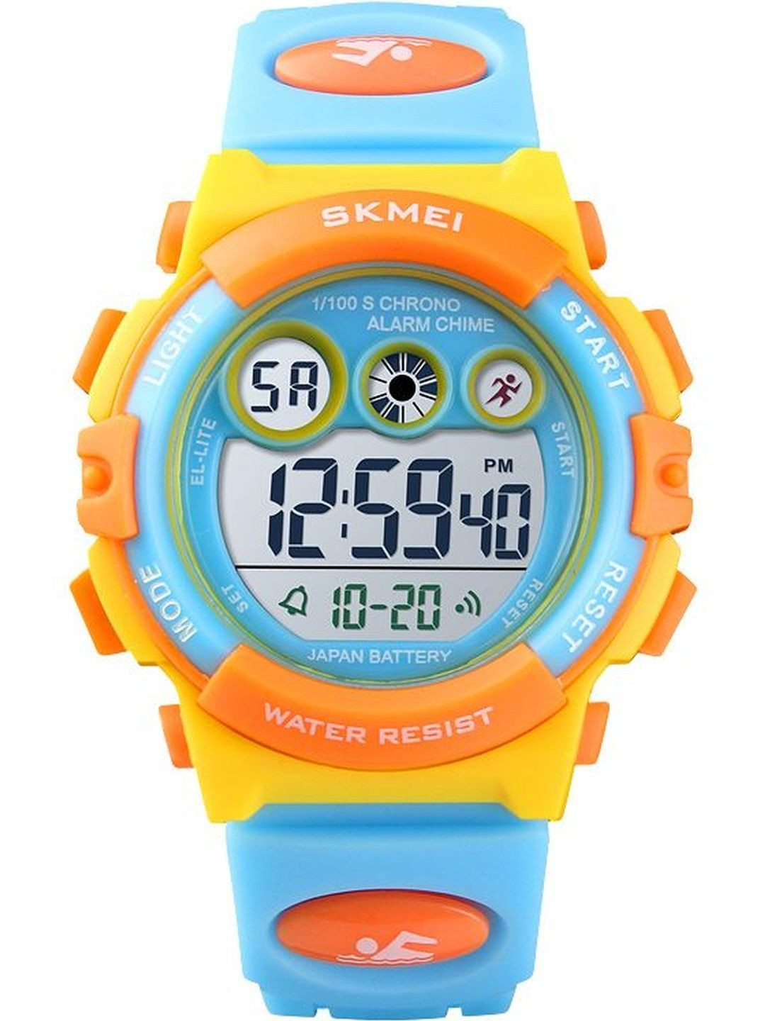 Skmei Unisex Kids Dial & Straps Digital Multi Function Watch 1451YLBU