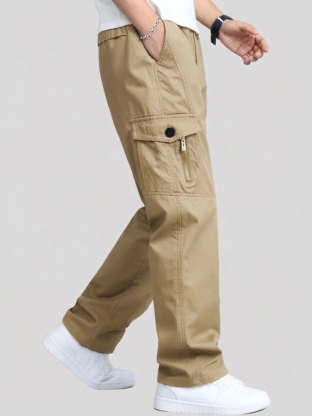 Nayram Fashion Men Cargos Trousers
