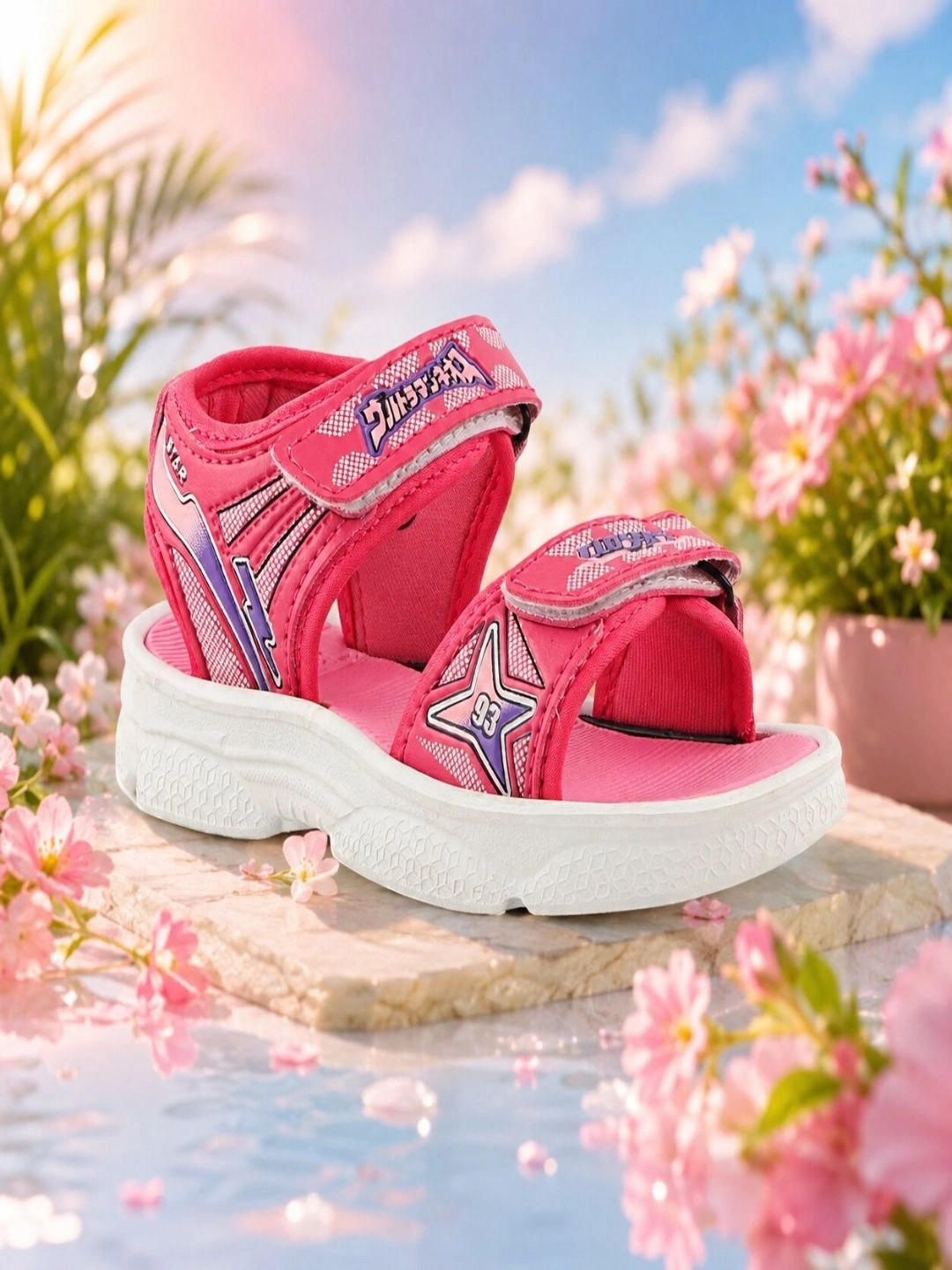 ROTATION Kids Printed Sports Sandals