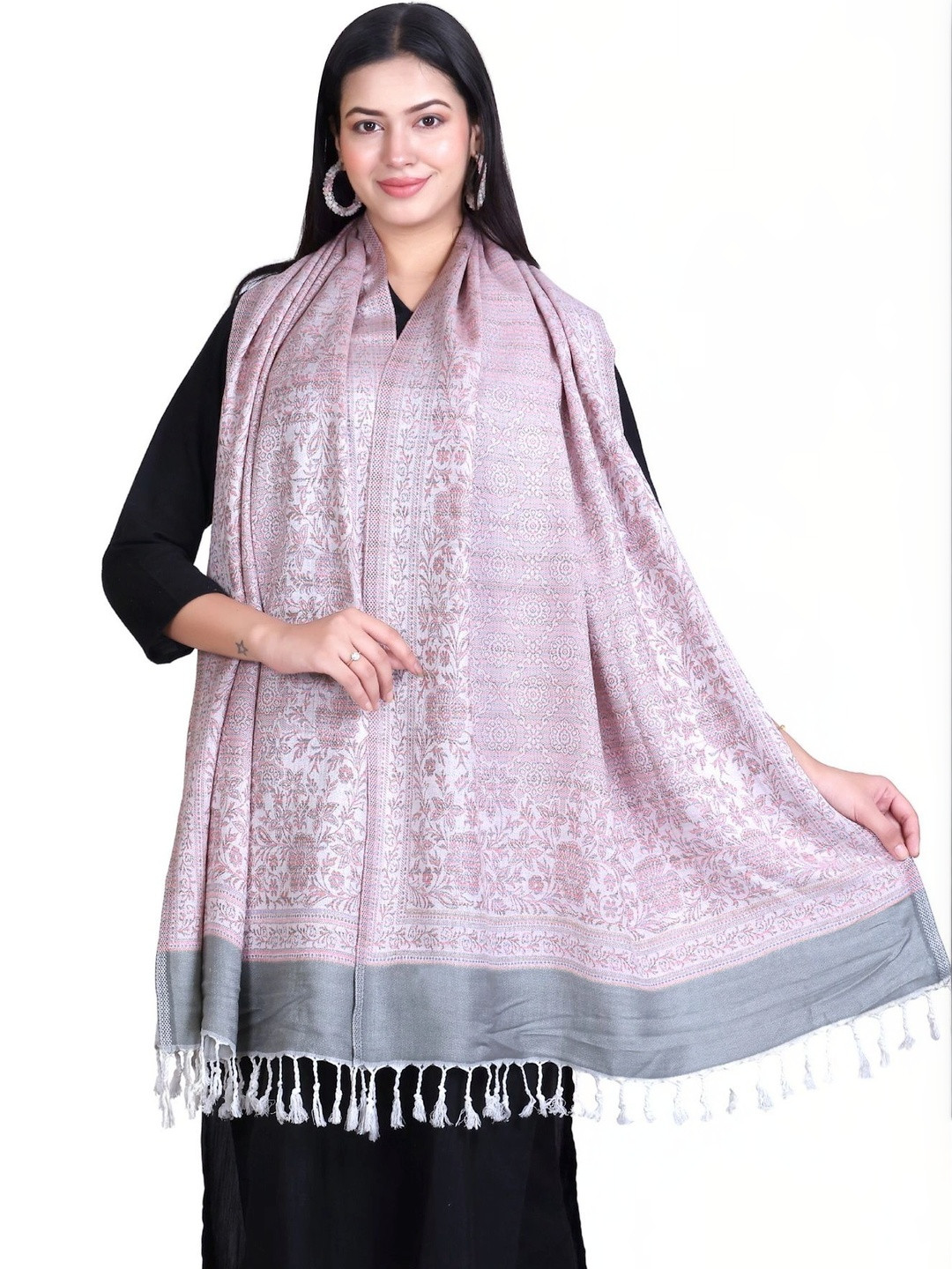 SHAKTIAURA Women Woven Design Stole