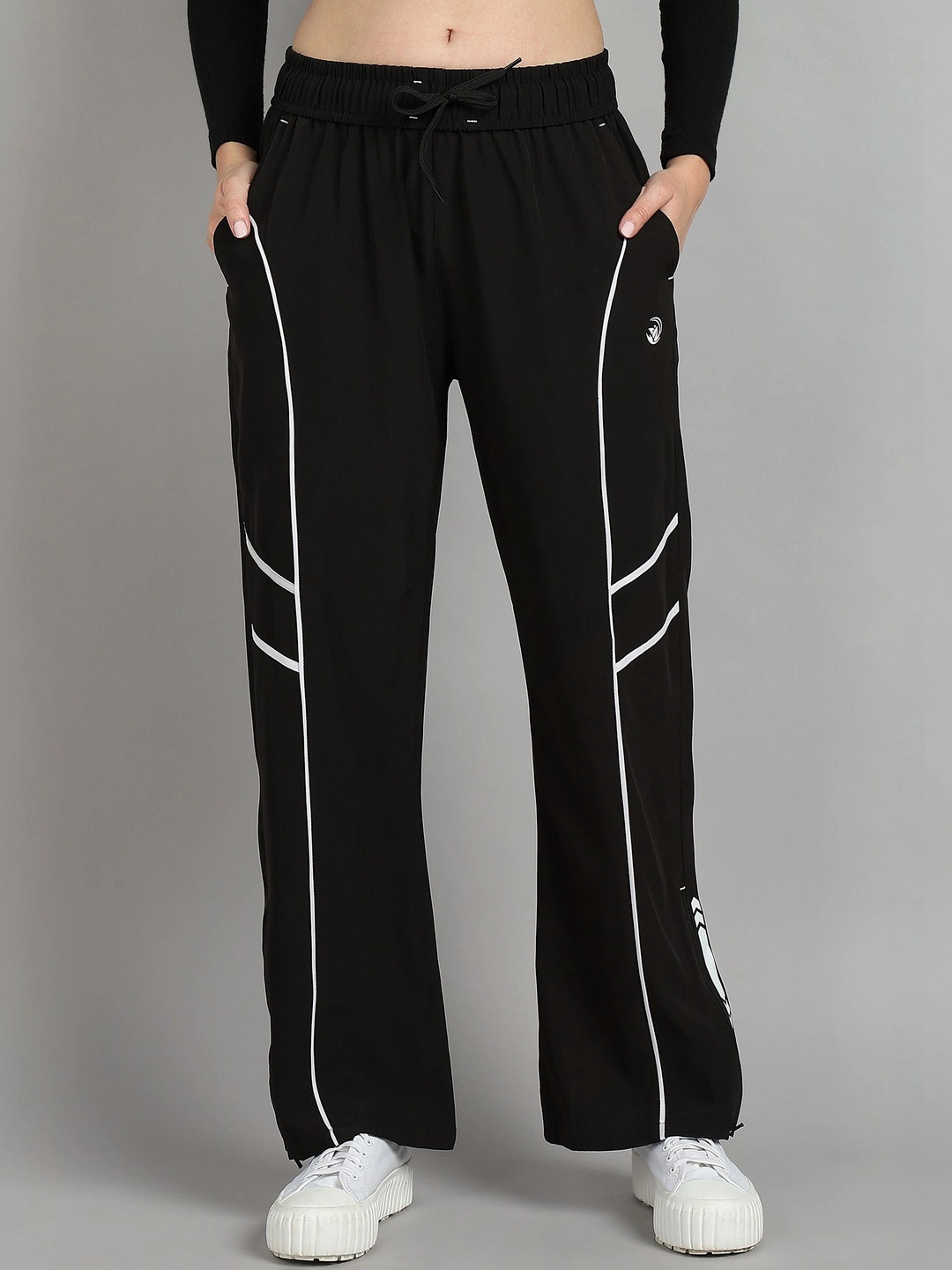 GNOCKFACE Women Baggy Rapid-Dry Training Track Pants