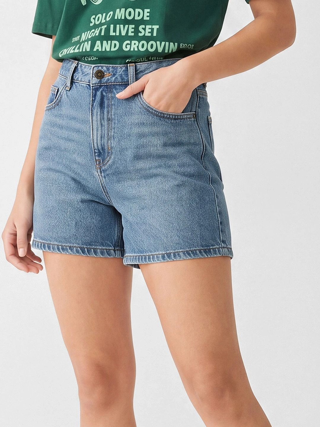 max Women Denim Shorts