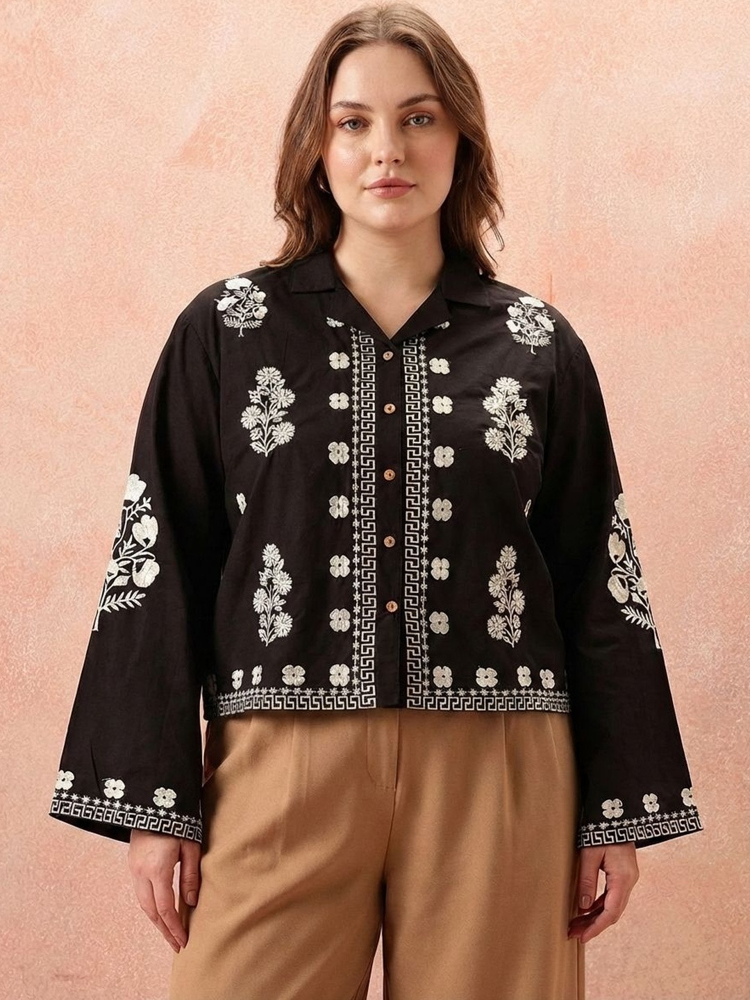 all about you Women Comfort Floral Printed Casual Shirt