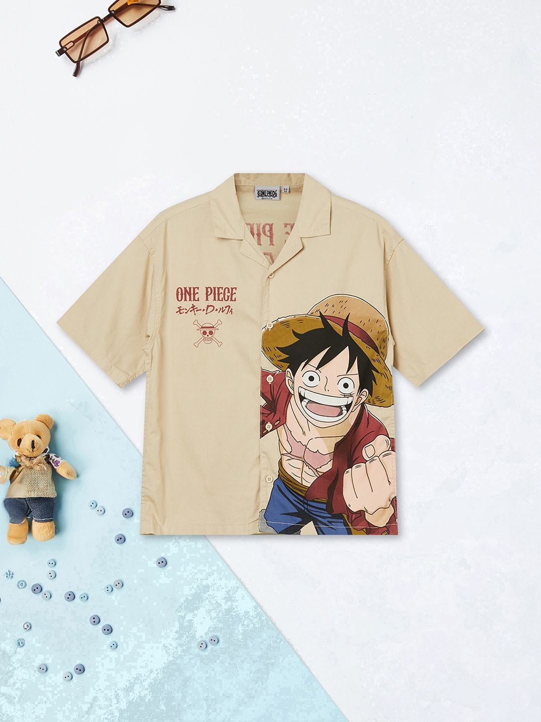 max Boys Printed Casual Shirt