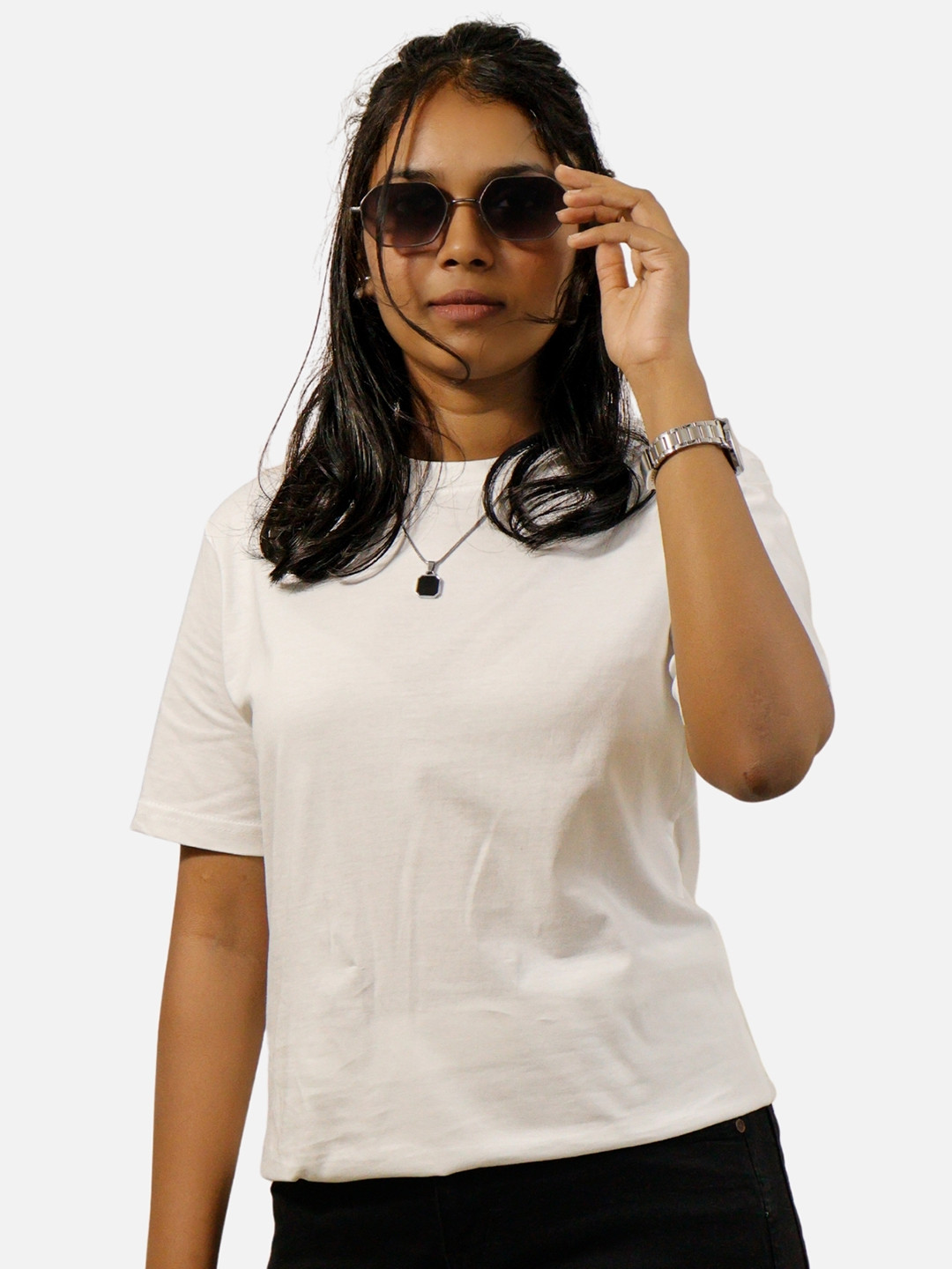 BlendCulture Zero For Her Round Neck Short Sleeves Cotton T-shirt