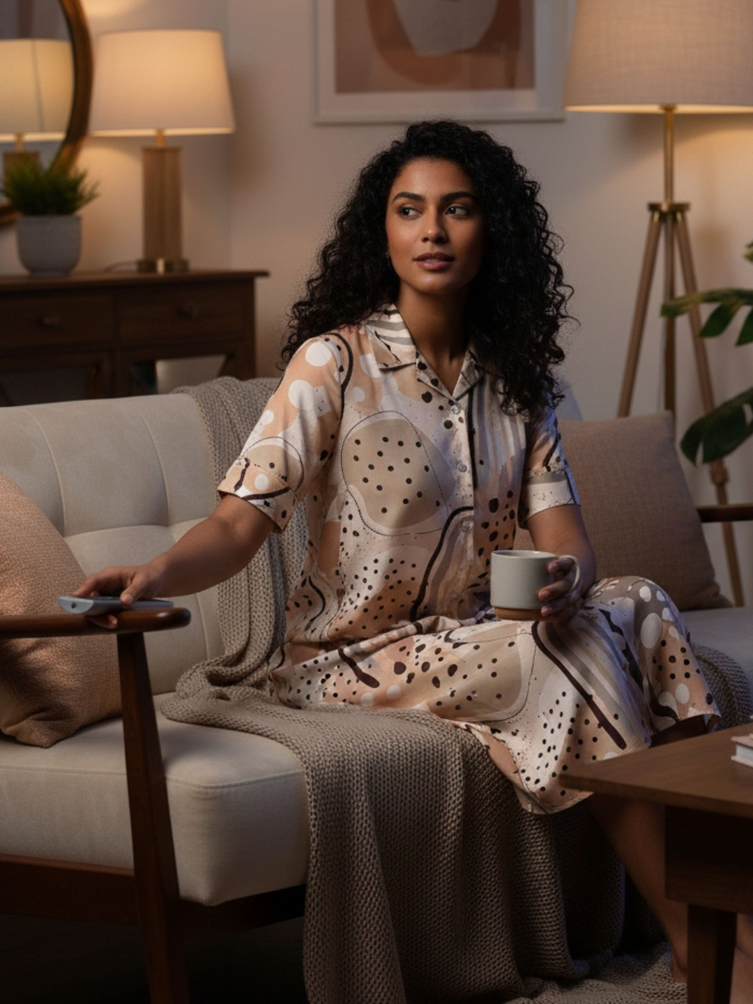 Highgarden Printed Nightdress