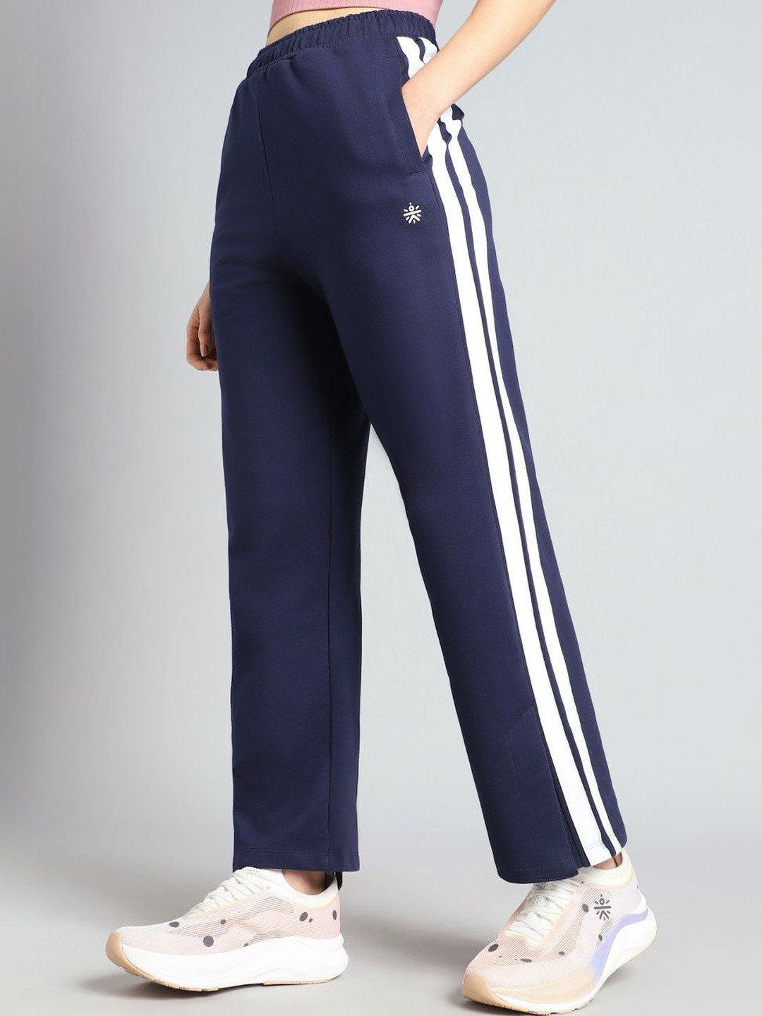 CULT Women's Blue Dance Flow Trackpants