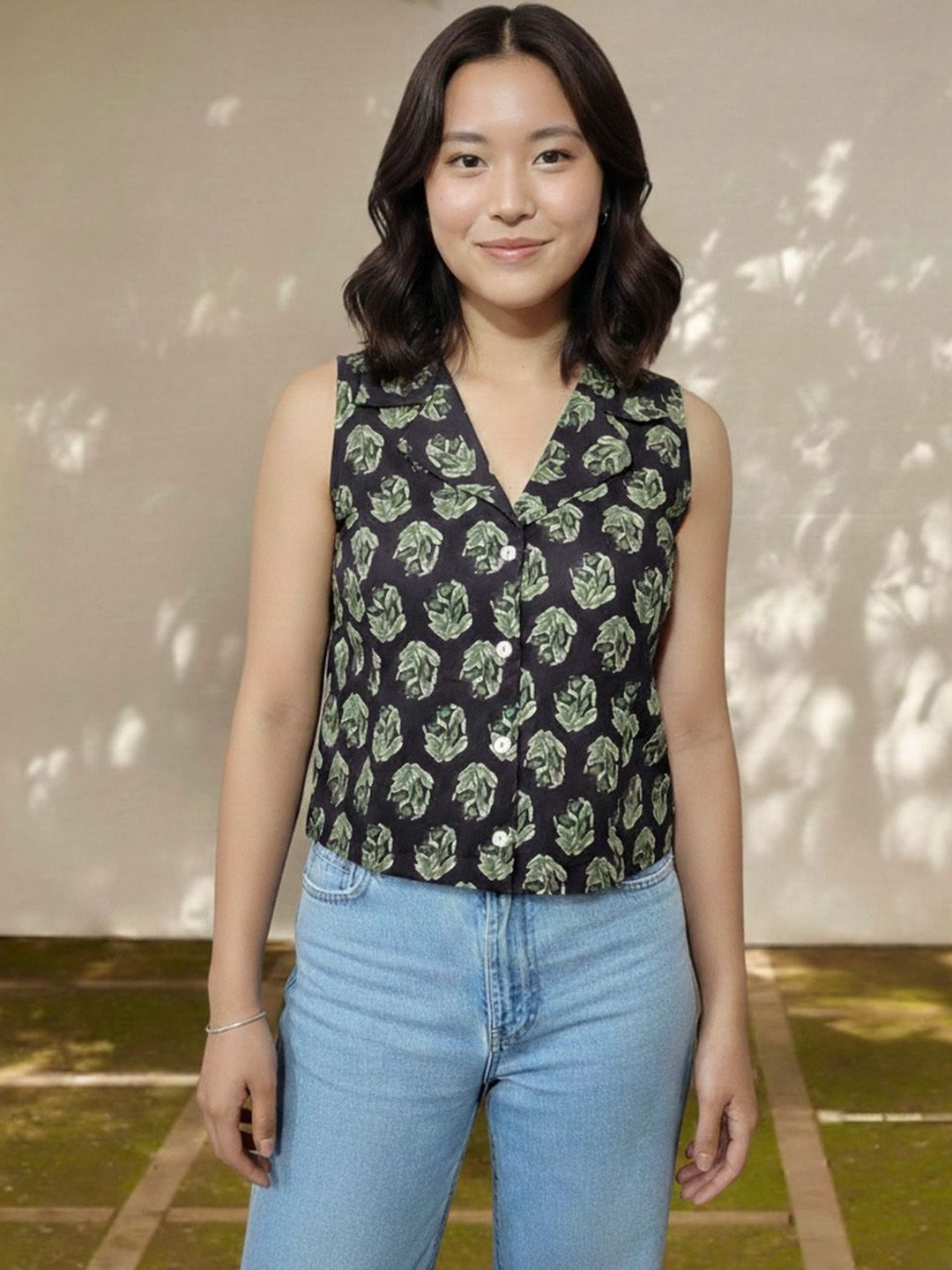 Varanga Print Top