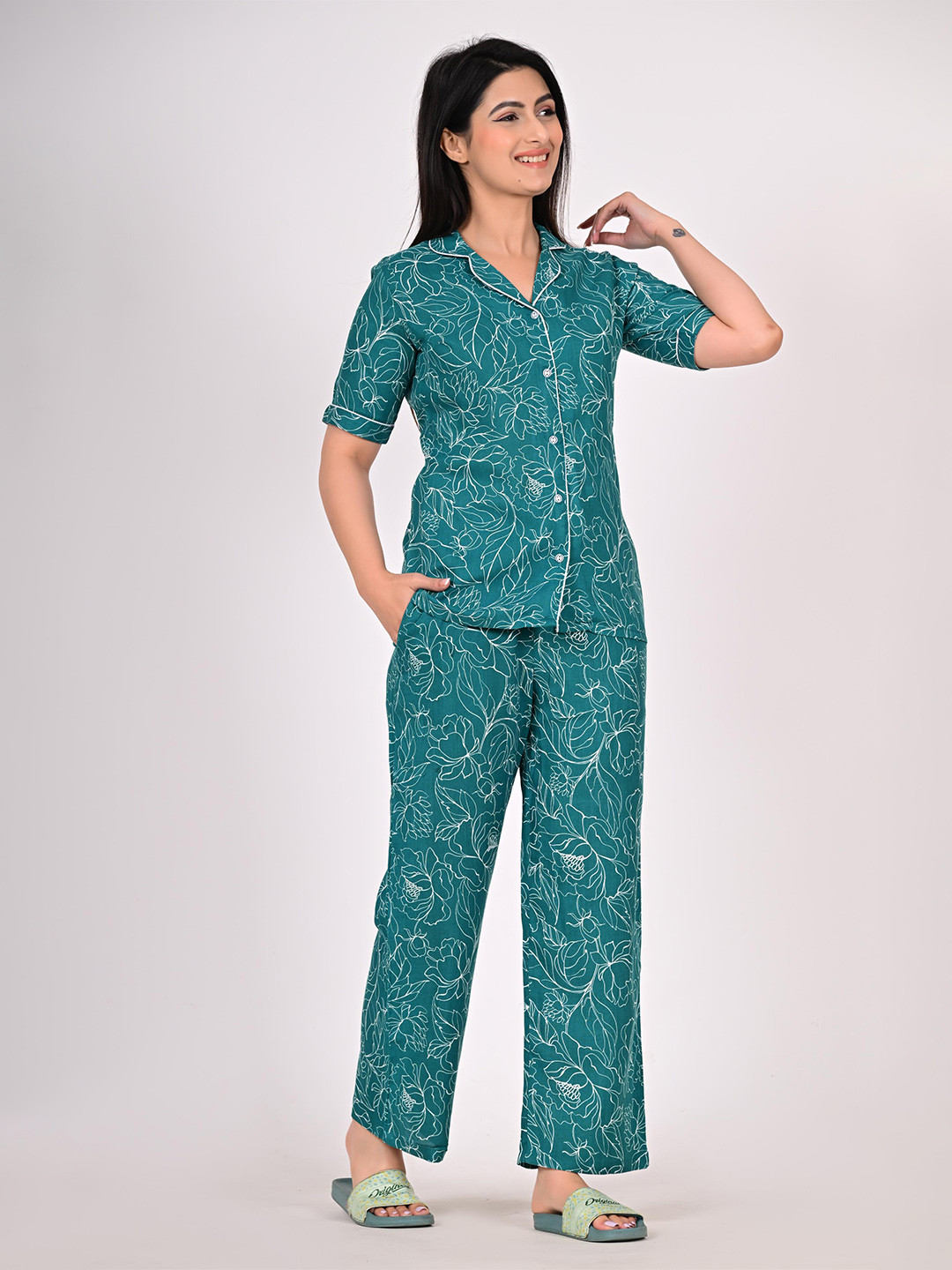 Mintmarie Women Printed Night suit