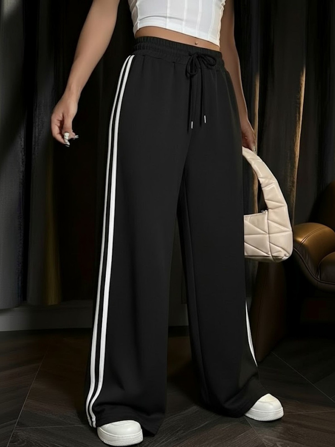 dockstreet Women Relaxed Fit Track Pants