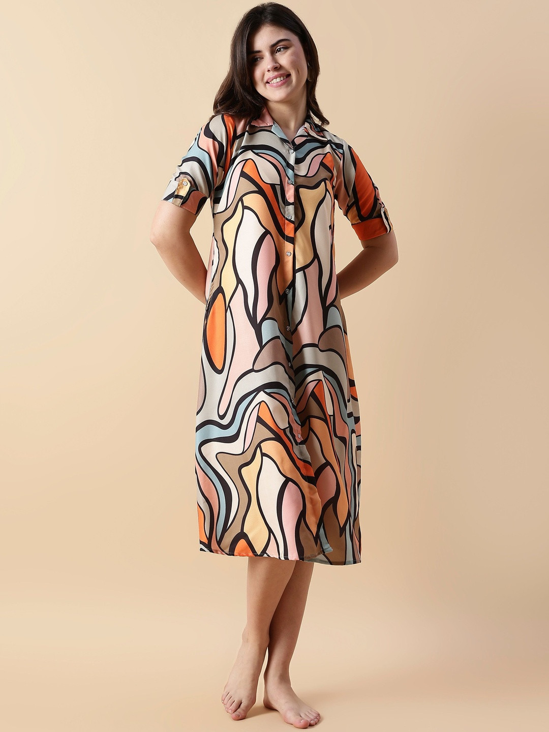 Highgarden Printed Nightdress