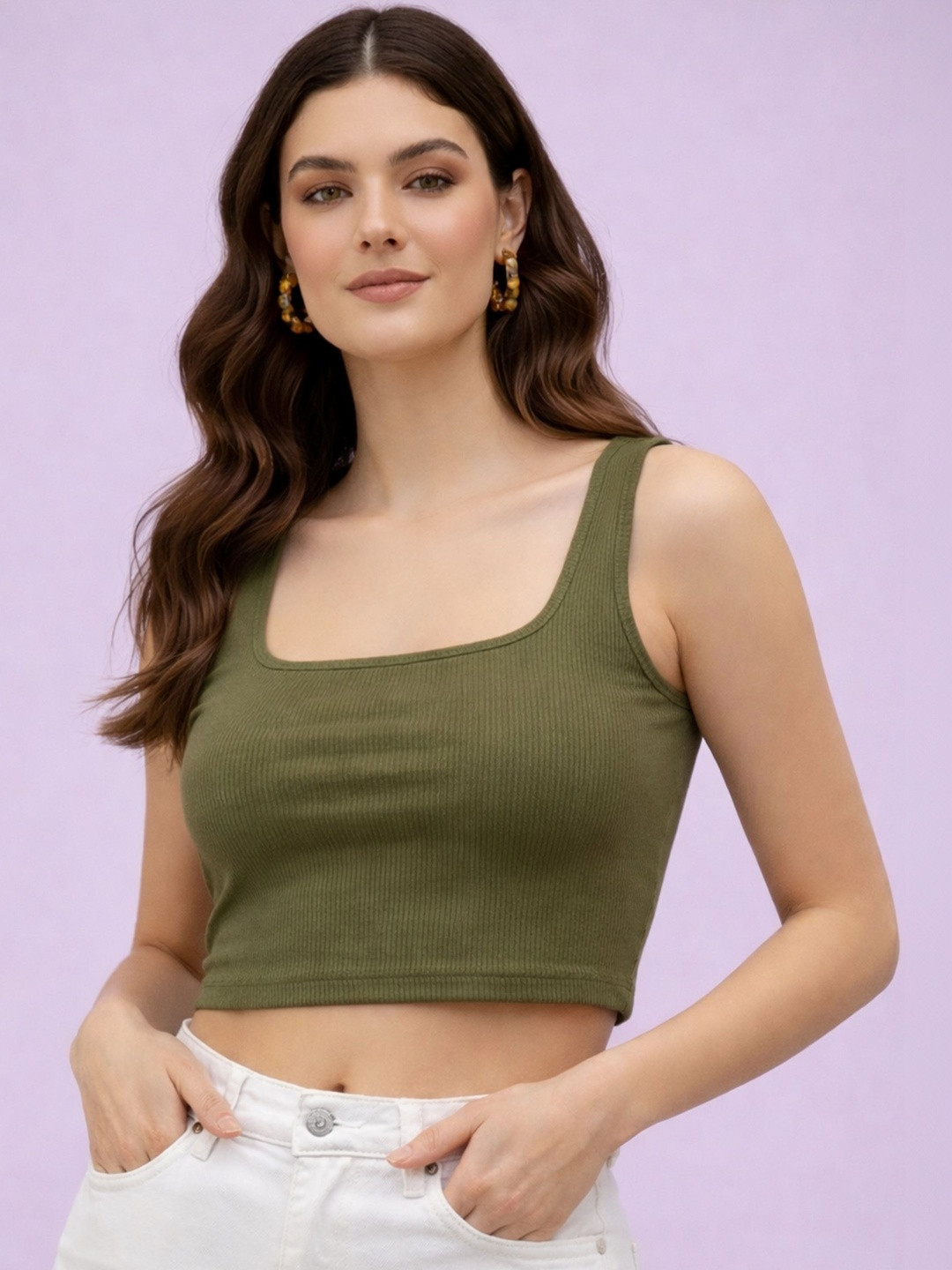 Unicus Apparel Cotton Crop Top
