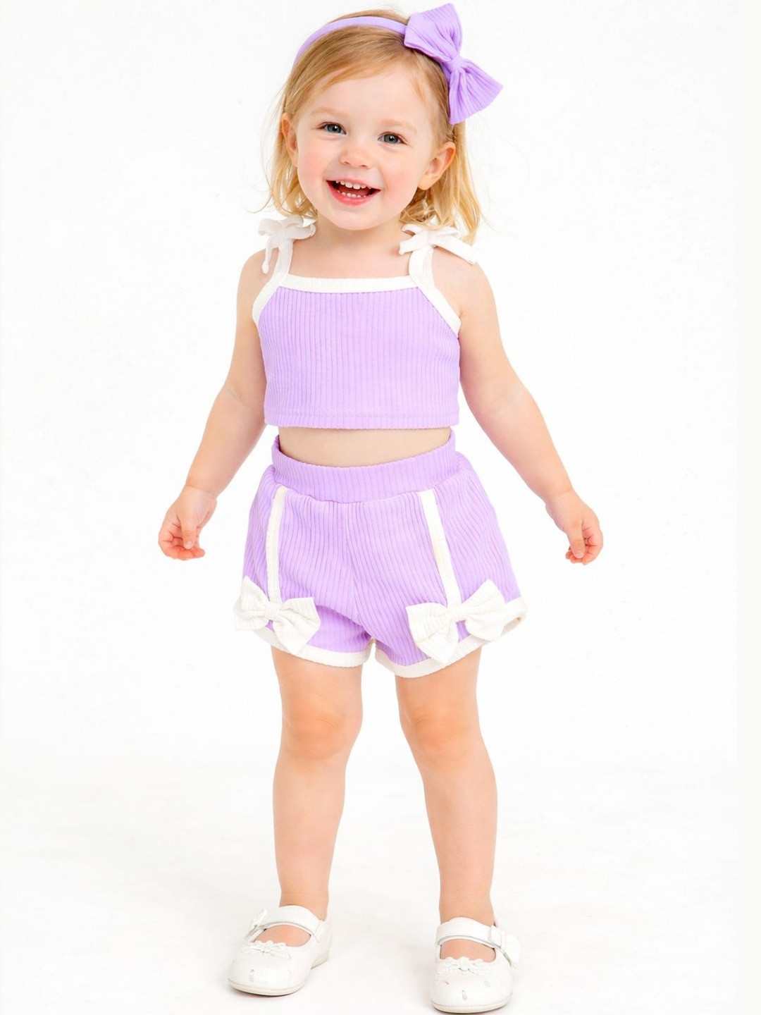 FAVORITE STORE Girls Top with Shorts