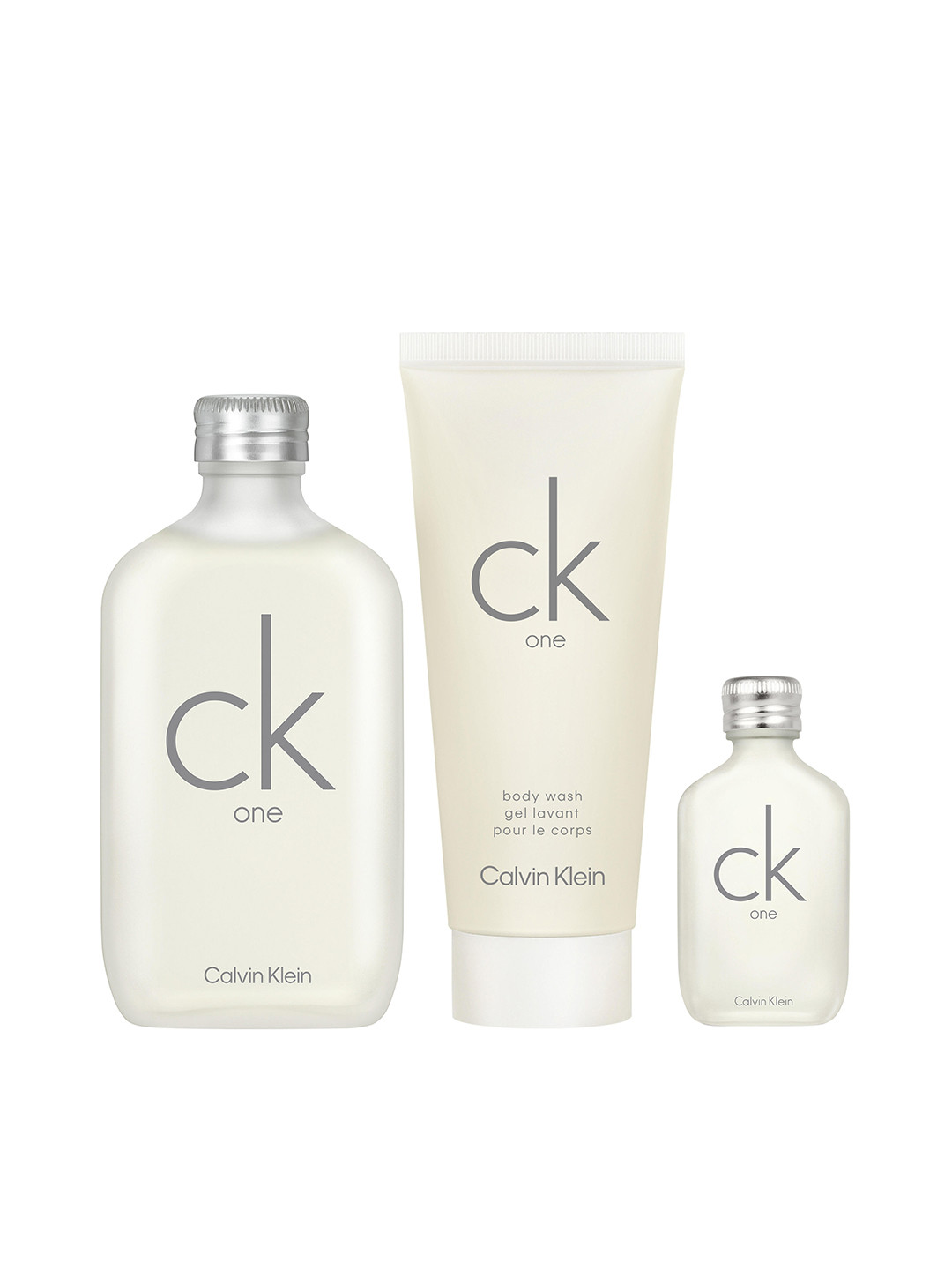 Calvin Klein Ck One Unisex Trio Gift Set - EDP 100ml + Shower Gel 100m